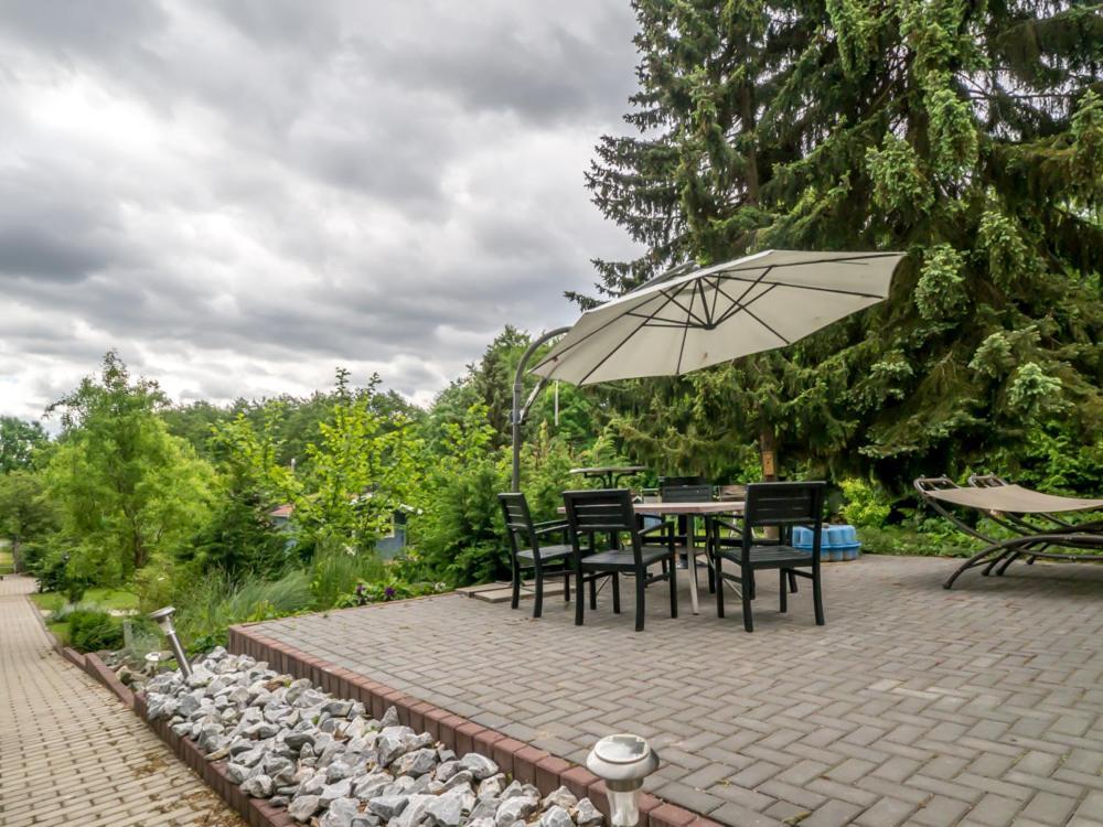 Naturferienhaus Mit Schlossblick In Drubeck Exterior photo